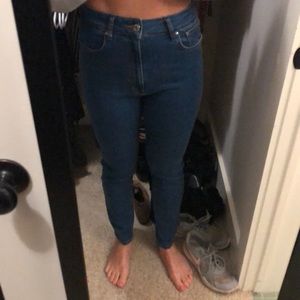 Zara high-waisted skinny jeans
